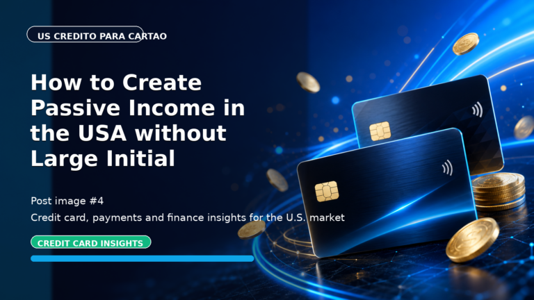 How to Create Passive Income in the USA without Large Initial Investments
