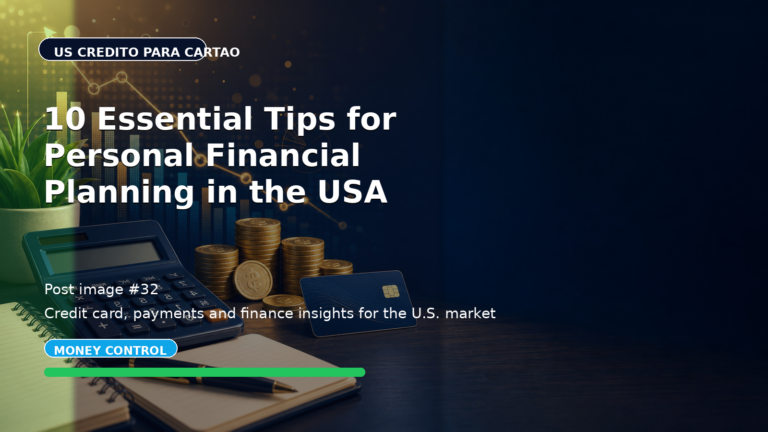 10 Essential Tips for Personal Financial Planning in the USA