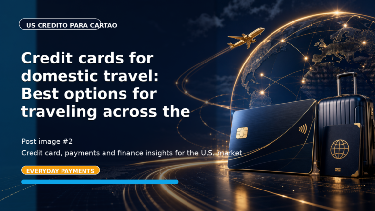 Credit cards for domestic travel: Best options for traveling across the US!