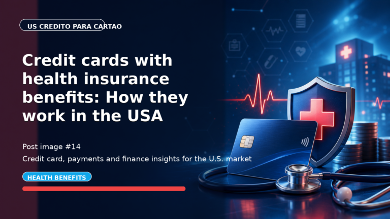 Credit cards with health insurance benefits: How they work in the USA