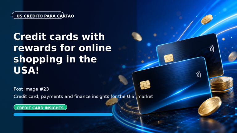 Credit cards with rewards for online shopping in the USA!