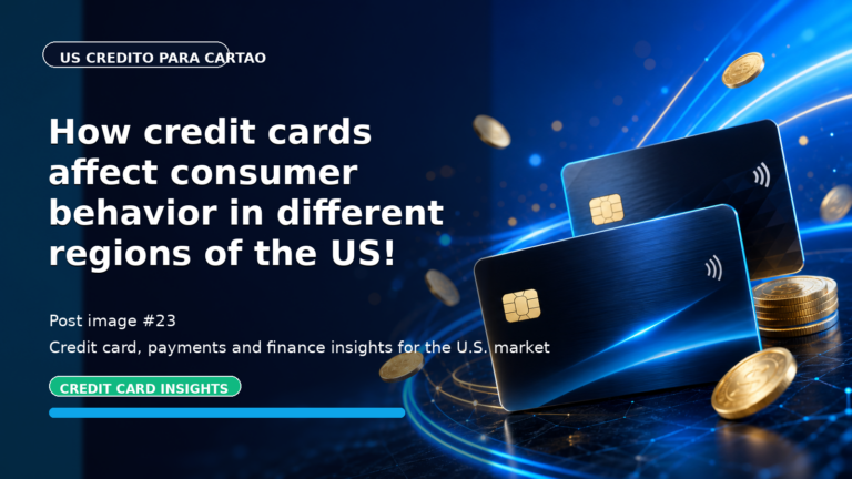 How credit cards affect consumer behavior in different regions of the US!