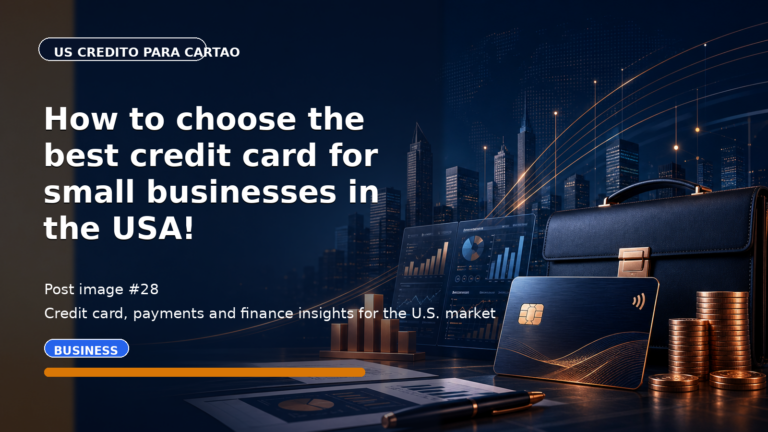 How to choose the best credit card for small businesses in the USA!
