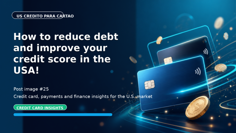 How to reduce debt and improve your credit score in the USA!