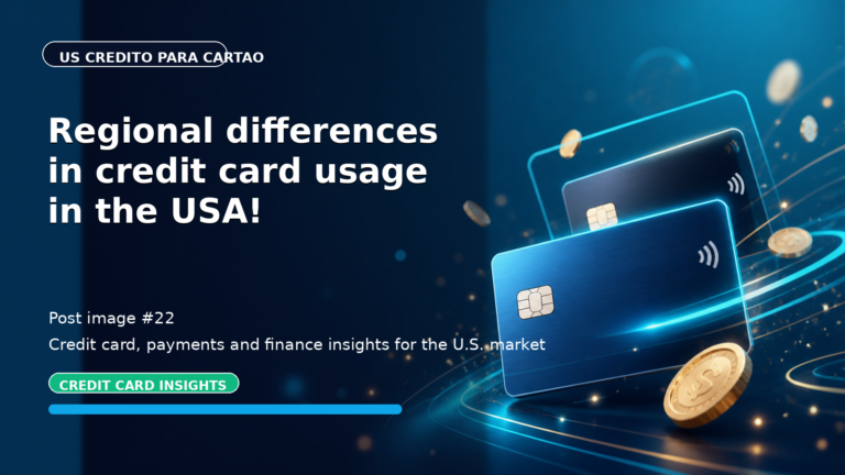 Regional differences in credit card usage in the USA!