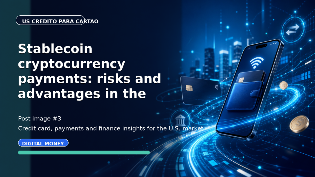 Stablecoin cryptocurrency payments: risks and advantages in the US