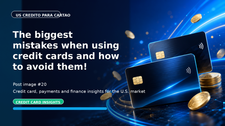 The biggest mistakes when using credit cards and how to avoid them!