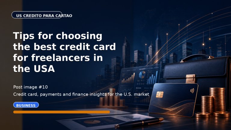 Tips for choosing the best credit card for freelancers in the USA