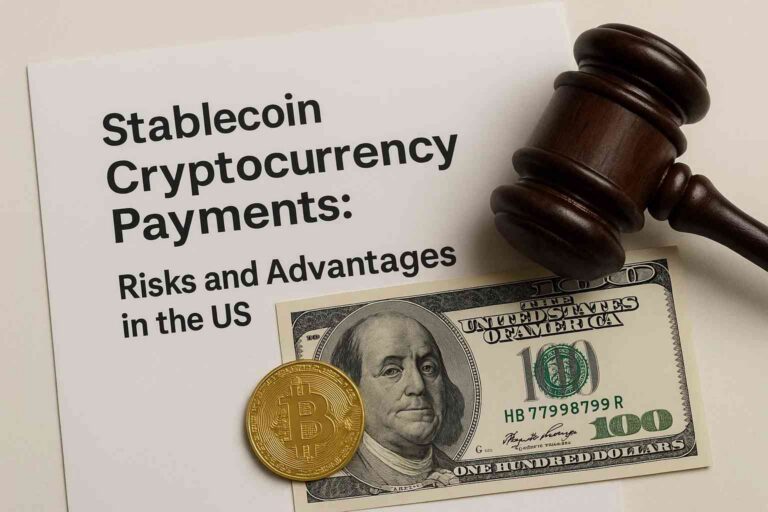 Stablecoin cryptocurrency payments: risks and advantages in the US