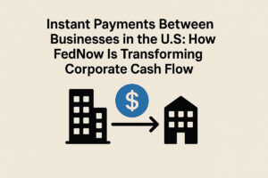 Instant Payments Between Businesses in the U.S.: How FedNow Is Transforming Corporate Cash Flow