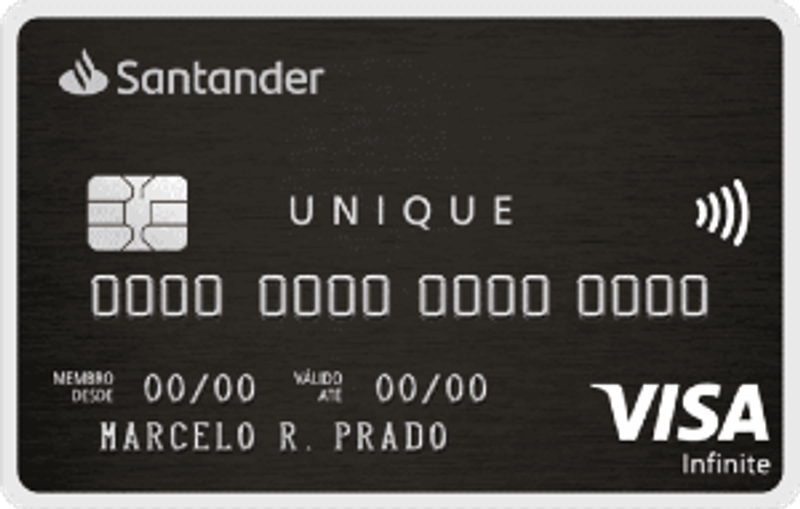 Principais informações sobre o cartão de crédito Santander Unique