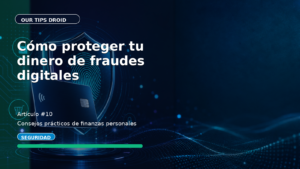 Cómo proteger tu dinero de fraudes digitales