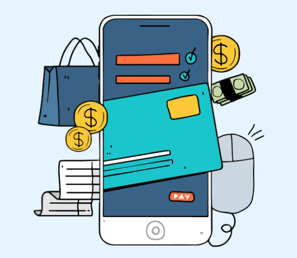 The growth of digital wallet services integrated with credit cards in the U.S.