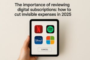 The importance of reviewing digital subscriptions: how to cut invisible expenses in 2025