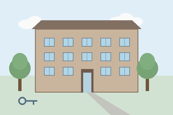 Affordable apartment building representing housing assistance options for SSI and SSDI recipients.